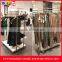 Material customized table top clothes display rack