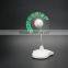 several good models flashing mini fan with flashing words