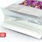 8side gusset silver zip lock aluminium foil plastic bag with zipper