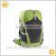 Latest design green outdoor sport waterproof polyester cycling motorcycle helmet backpack