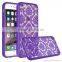 Samco Hybrid Clear TPU PC Phone Case for iPhone 6S, for iPhone 6S TPU Acrylic with Custom Design