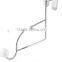 Best selling Single metal hooks over the door hanger wall hook without ccrews
