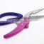 The high quality stainless steel and hot sale very nice kitchen shear