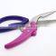 The high quality stainless steel and hot sale very nice kitchen shear