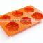 FDA/LFGB Flower Shaped Silicone Cake Pop Mold