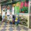 Polyester flying Banner Flag Stand knife shpe Flag Stand feather Banner