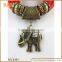 Factory Popular originality jewelry elephant pendant scarf with good offer