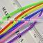 Wholesale food grade ealstic soft flexible colorful customized solid silicone rubber cord