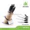 Top quality new design bech wooden knife block