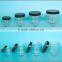 275ml clear plastic PET container, Wholesale recycled plastic wide mouth cosmetic jar