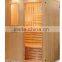 2015 luxury 2 person wood steam sauna room from china KD8002SCB