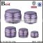 5/15/30/50/100g purple surface acrylic plastic jar high quality round shape luxury container cream body                        
                                                                                Supplier's Choice