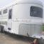 Shandong Standard 3 horse angle load deluxe L500 float trailer