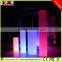 PE recycleable Color Changing Decoration Cylinder LED column Lamp Pillars LED Floor Standing Lamp