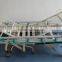 NFBD12 3 Functions ABS Headboard manual hydraulic hospital bed
