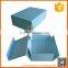 factory price foldable paper storage box with magnet