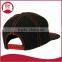 High profile blank curve brim snapback cap and hat with 6 panel