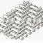 Twill weave stainless steel 304L wire mesh price