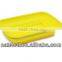 2014 whole sale Newest Environmental protection Colorful Silicone Foldable Storage Boxes