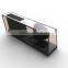Music bluetooth speaker wireless speaker with clear case FM radio