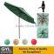 Best Choice LED Market Umbrella,patio umbrella,Aluminum Umbrella with Auto Tilt