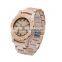 wooden watch for man luxury designer waterproof wood watch