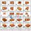 LY1-10 interlocking brick machine price/clay brick machine/manual block making machine