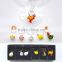 2016 new fashionwholesale Bar Accessories wine charm rings/silicone rubber wine glass charms
