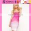 fashion colorful ladies strapless bandage dress wholesale cheaper tight xl bandage dress for ladies