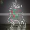 Led decorative light 2D deer frame light