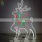 Led decorative light 2D deer frame light