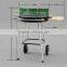 Green triangle luxurious BBQ grill