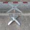 ZT-8005B rust protection polished aluminum table base
