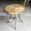 ZT-1042T aluminum patio square ash table