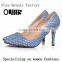 2015 Elegant New Design Leather Women High Heel Shoes Lady Pumps CP5860