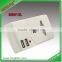 UK plug adapter with multi socket adaptor with light two USB Socket