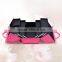 Soft cosmetic case - soft cometic bag- Leather Beauty Cosmetic Makeup Vanity Case