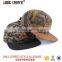 wholesale cheap flat bill cap/leather patch custom hat