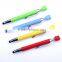 short promotional stylus ball pen screen touch pen with rose flower shaped click top