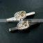 14x19mm vintage style steam punk watch movement rhodium,gun black fashion tie clip bar 6830001