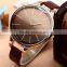 Fashion Classic Brown Leather Band Ladies Women's Quartz Watch
