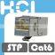 RJ45 8P8C Cat6A 180 Degree Shielded STP Straight Keystone Coupler
