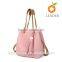 Personalize tassels design PU leather woman handbag lades bag