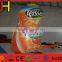 Giant Advertising Inflatables Fruit Juice Bottle , Inflatable Drinking Bottle