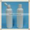 PET 300ml plastic bottle,cosmetic bottle,face wash bottle with flip cap and disc cap