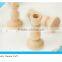 3 inch tall Unfinished Wooden Candle Holders for wedding decor