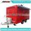 mobile BBQ food trailer for sale fast BBQ food trailer with wheels new BBQ food trailer vending