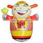 new designed lovely inflatable tumbler Inflatable Toy Dolls for Children