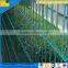 Cheap pvc coated rhombus double wire mesh fence