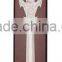 black decorative shasqua crafts metal sword with sheath